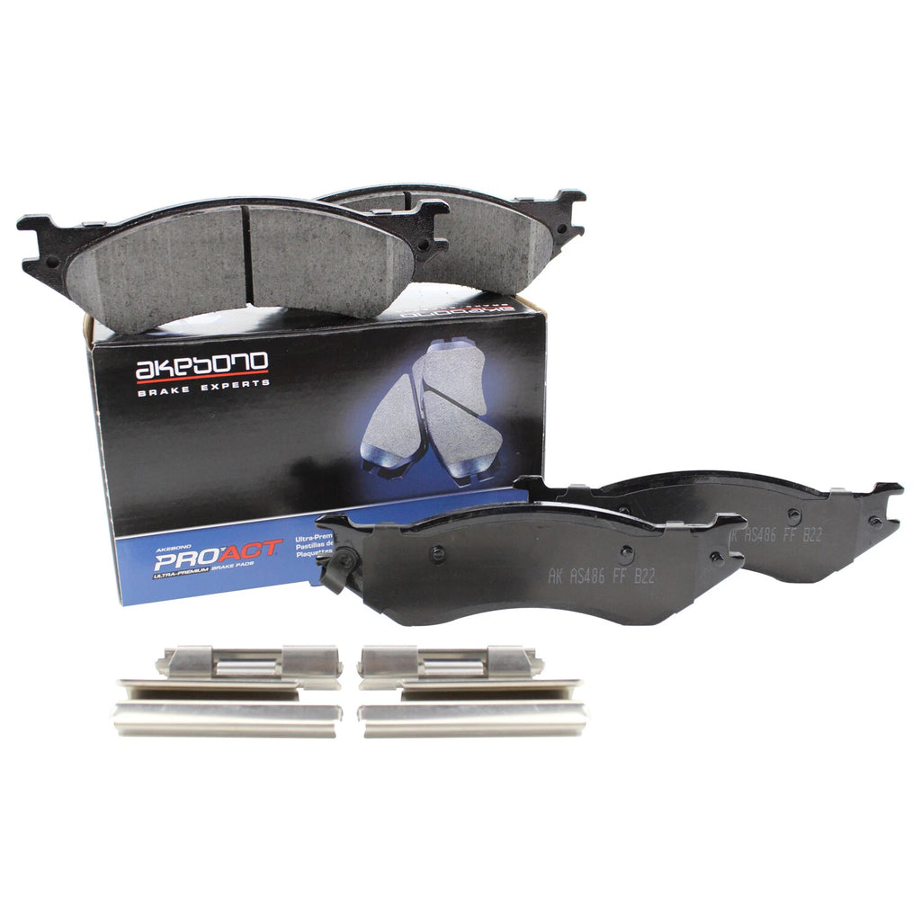 Akebono ProACT Rear Disc Brake Pads for Ford Expedition F-150 (2000–2023)