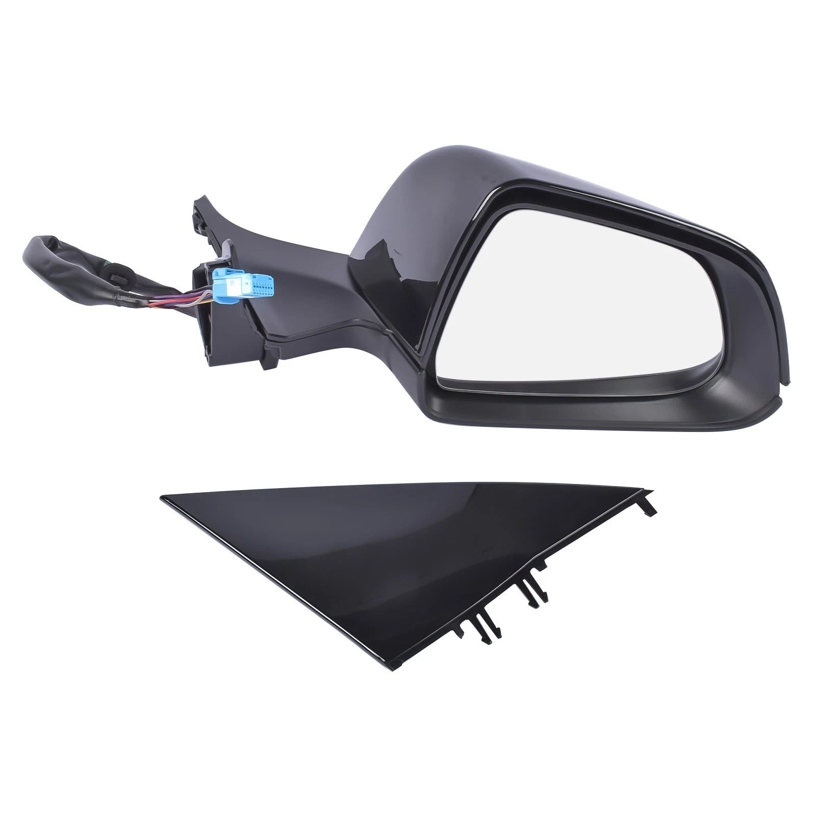 Heated Power Fold Black Right Passenger Side Mirror for Tesla Model 3 (2017-2022)