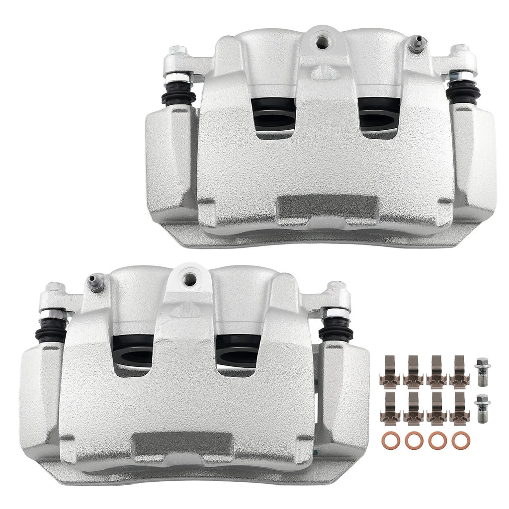 Set of 2 Front Left & Right Disc Brake Calipers for Mitsubishi Raider (2006–2009) 18B5009