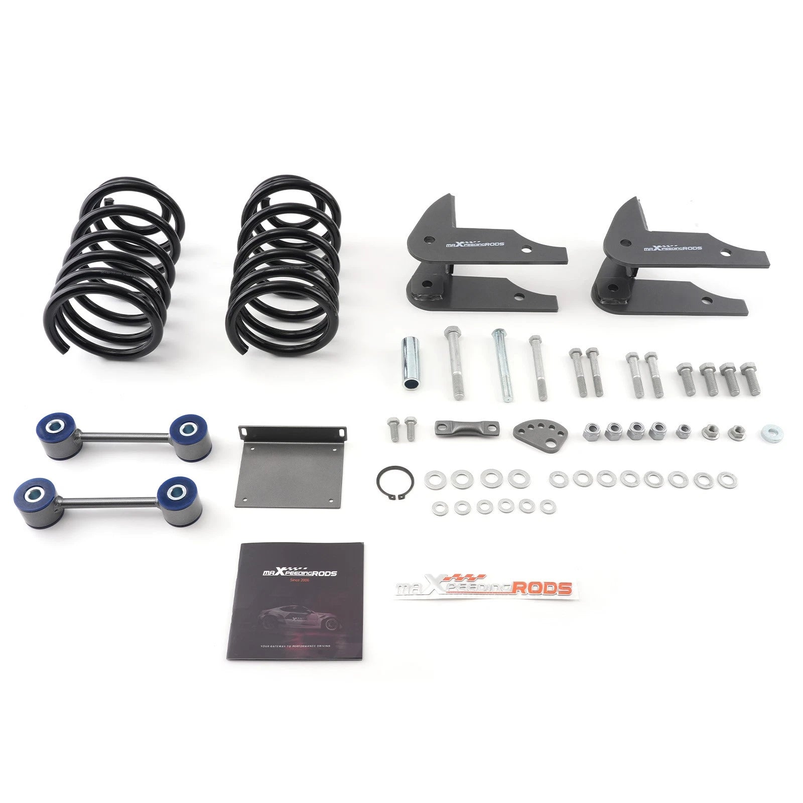 6" Rear Lowering Kit for GMC Yukon/Tahoe 1500 (2007–2014) Drop Springs