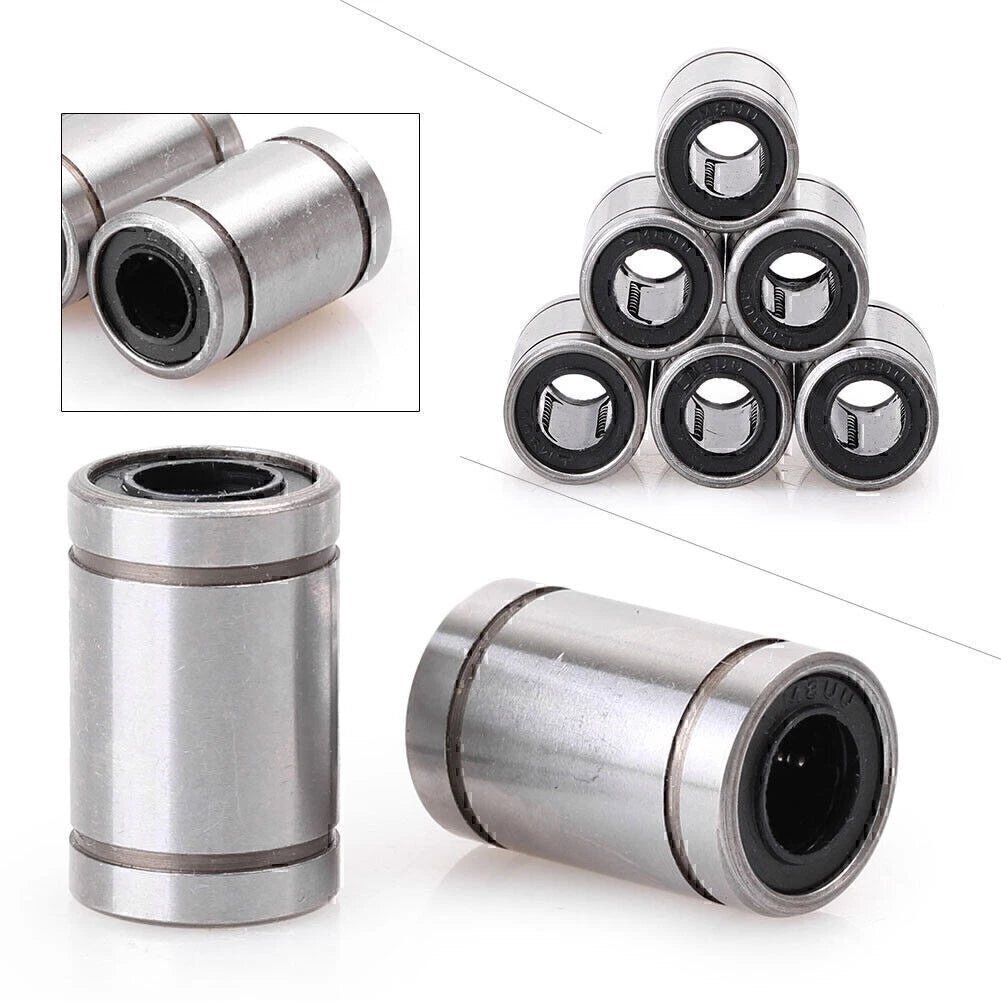 6PCS LM8UU Linear Ball Bearing Bush for Various Applications