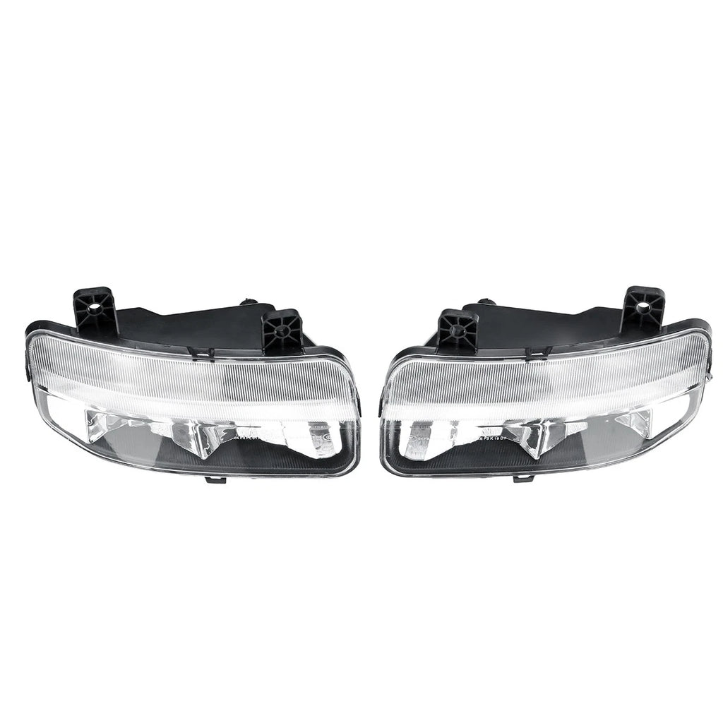 2X Clear Lens LED Fog Lights Assembly for Dodge RAM 1500 2500 3500 (2019–2021)