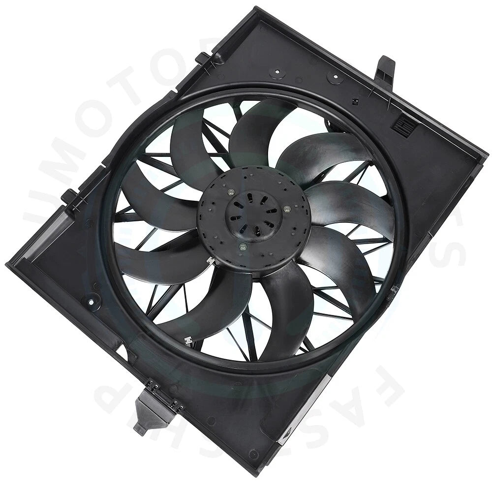 Radiator Cooling Fan Assembly for BMW 525i 530xi 528i xDrive (2006–2009)