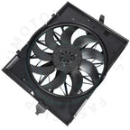 Radiator Cooling Fan Assembly for BMW 525i 530xi 528i xDrive (2006–2009)