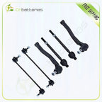 4x Inner Outer Tie Rods + 2x Sway Bar Links for Chevrolet Aveo (2004–2011)
