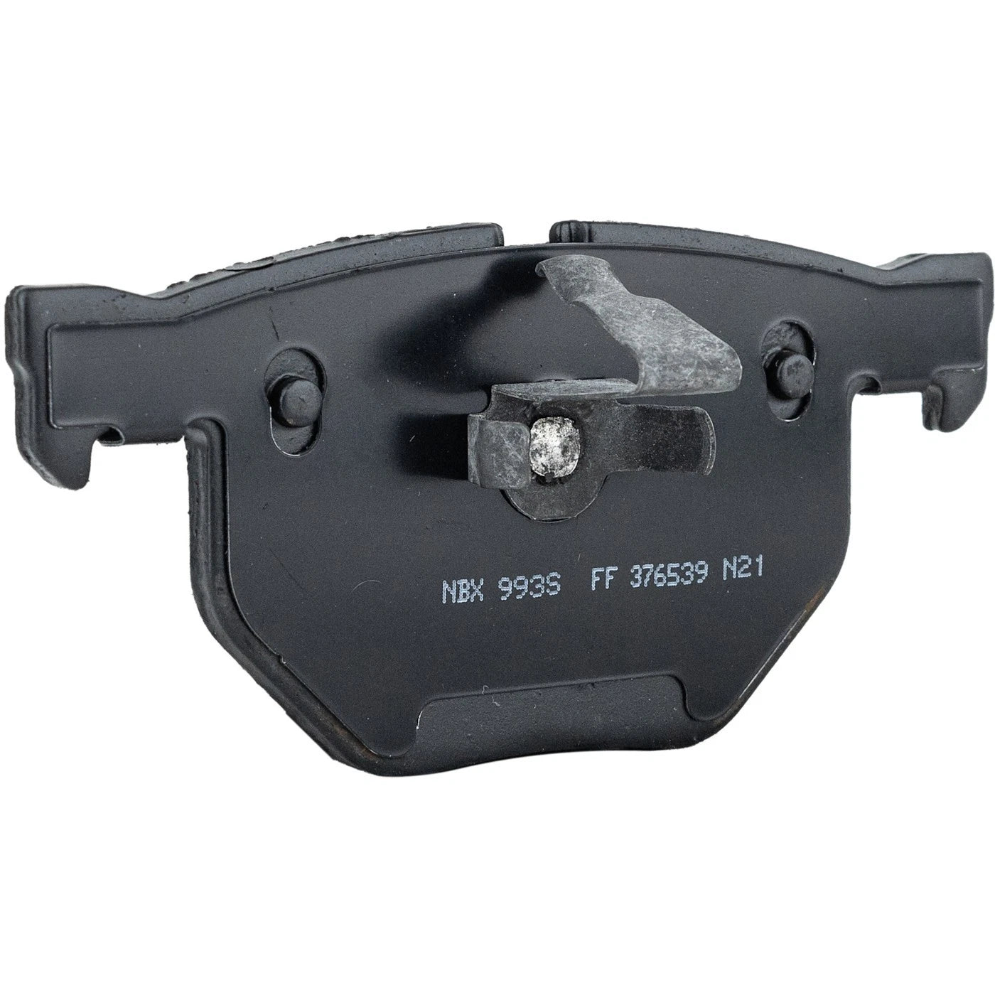 Set of 4 Rear NAO Brake Pads for BMW X5, X6 (2007–2019)