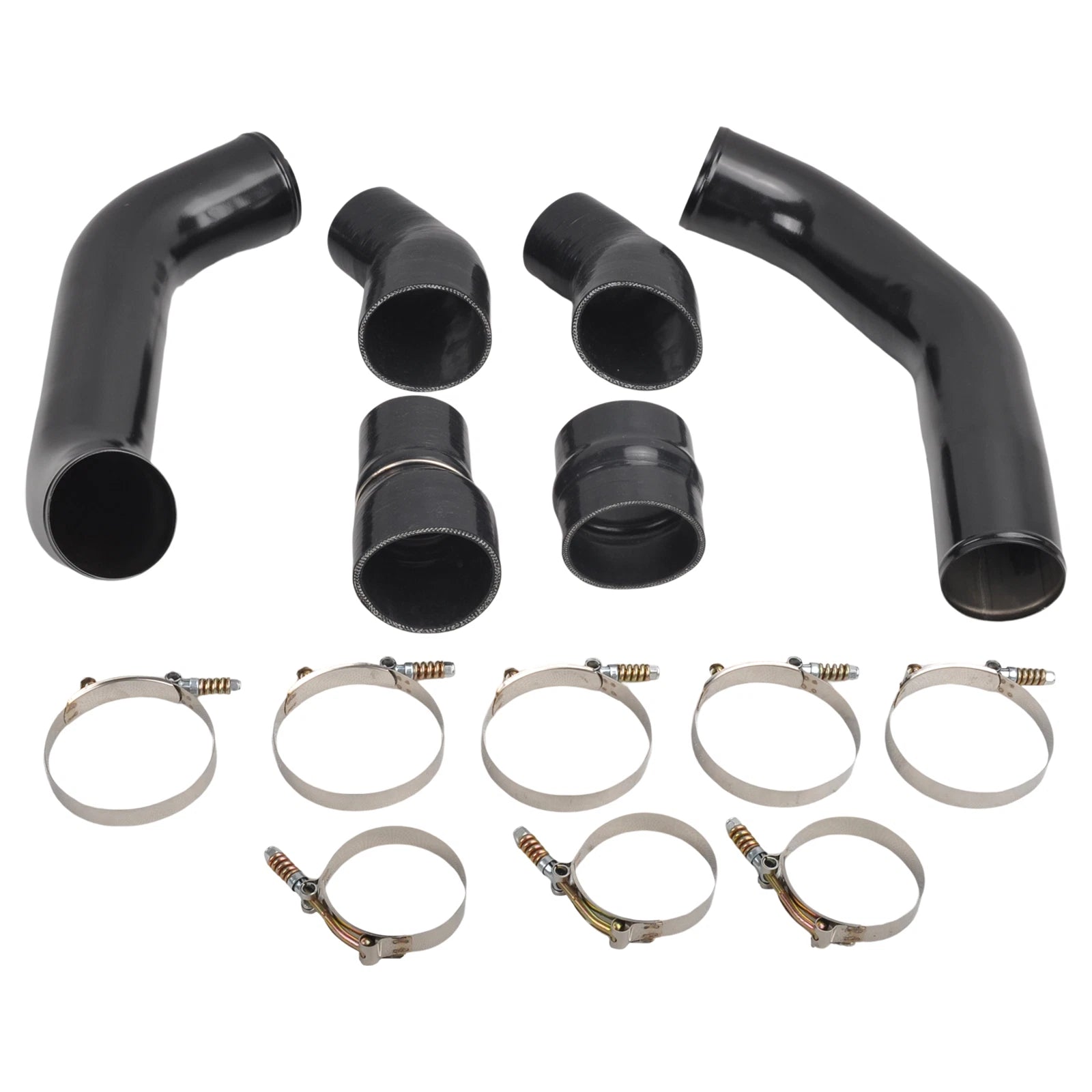 Stainless Steel Black Intercooler Pipes for Dodge Ram 6.7L Cummins (2013–2018)