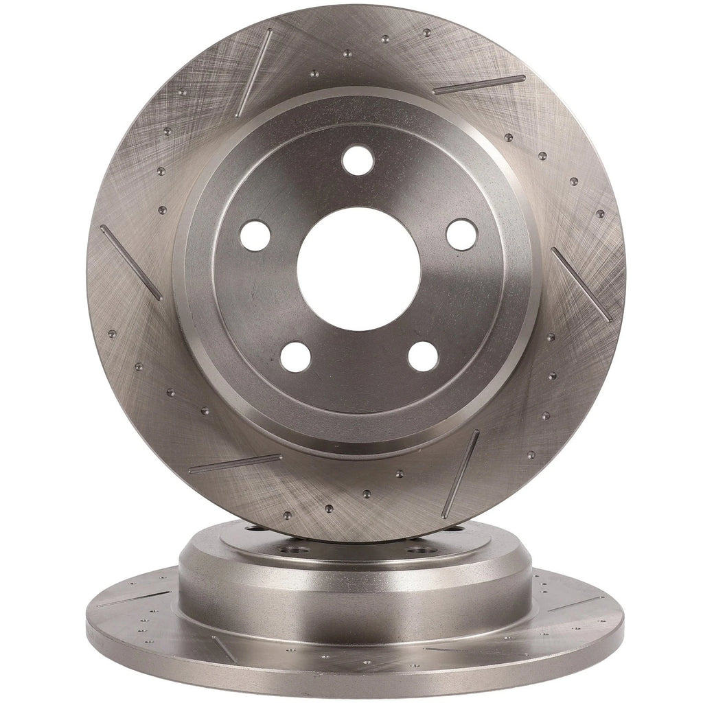 Rear Brake Rotors for Dodge Durango (2011–2018), Jeep Grand Cherokee (2011–2014)