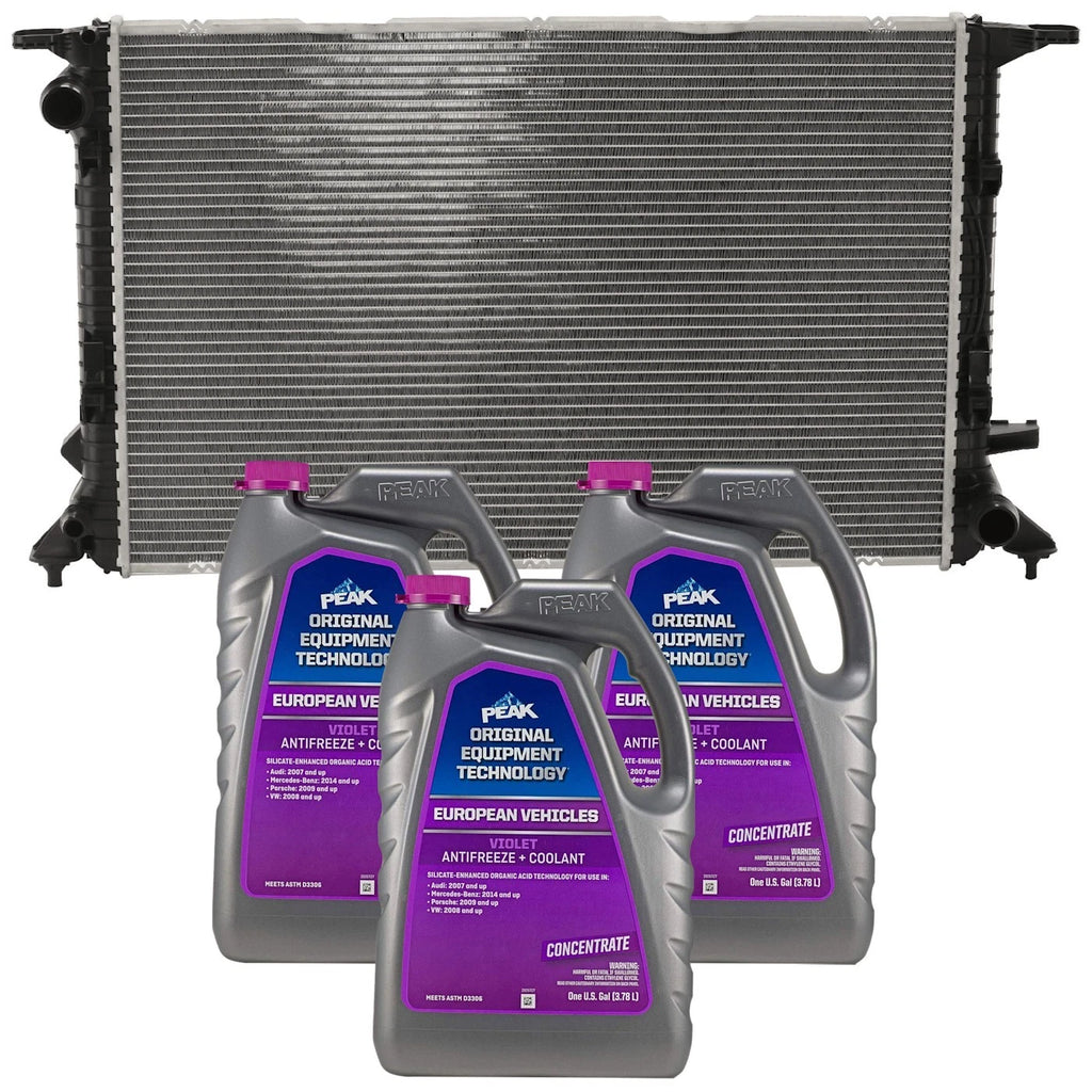 Radiators Set of 2 for Audi A6 Quattro S5 S4 A5 A4