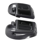 Lower Vented Fairings for Harley Street Road Glide (2014–2024) - Gauntlet Gray Metallic