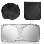 X-Large Front Windshield Sun Shade Visor Cover for Car (No Year Specified)