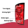 Tail Light Lamp Left Driver Side LH for Dodge Ram 1500 2500 3500 (2007–2009)