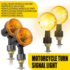 LED Amber Turn Signal Lights for Honda Yamaha (Motorcycle)