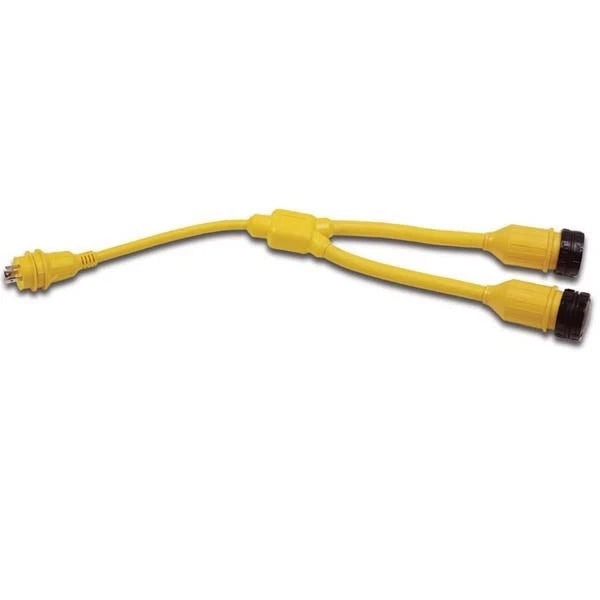 Marinco 162AY Y Adapter for 50A 125V (Female to Male)