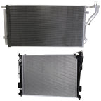 Radiators for Kia Cadenza, Optima, Hyundai Azera, Sonata (2011–2013)