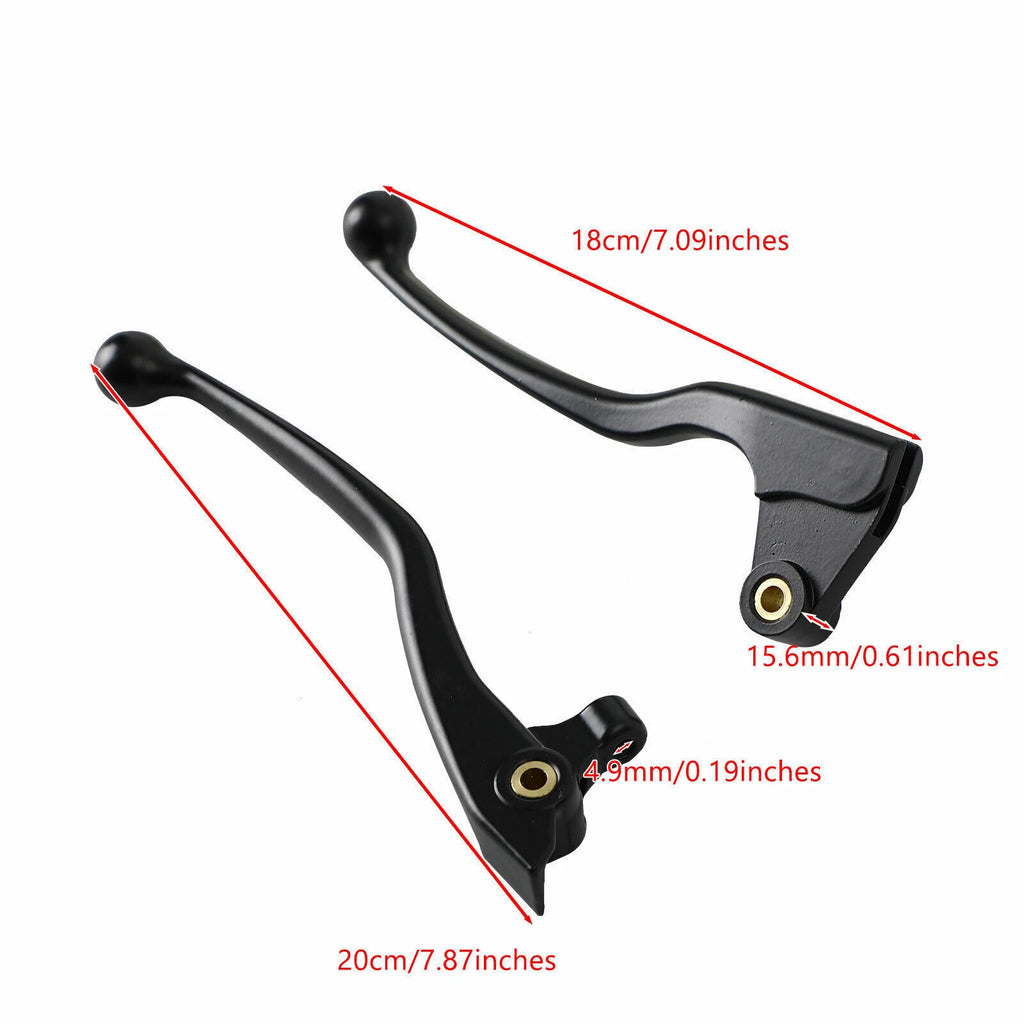 Brake Clutch Levers for Yamaha Dragstar XVS400 (1996–2002), XVS650 (1997–2002) T9