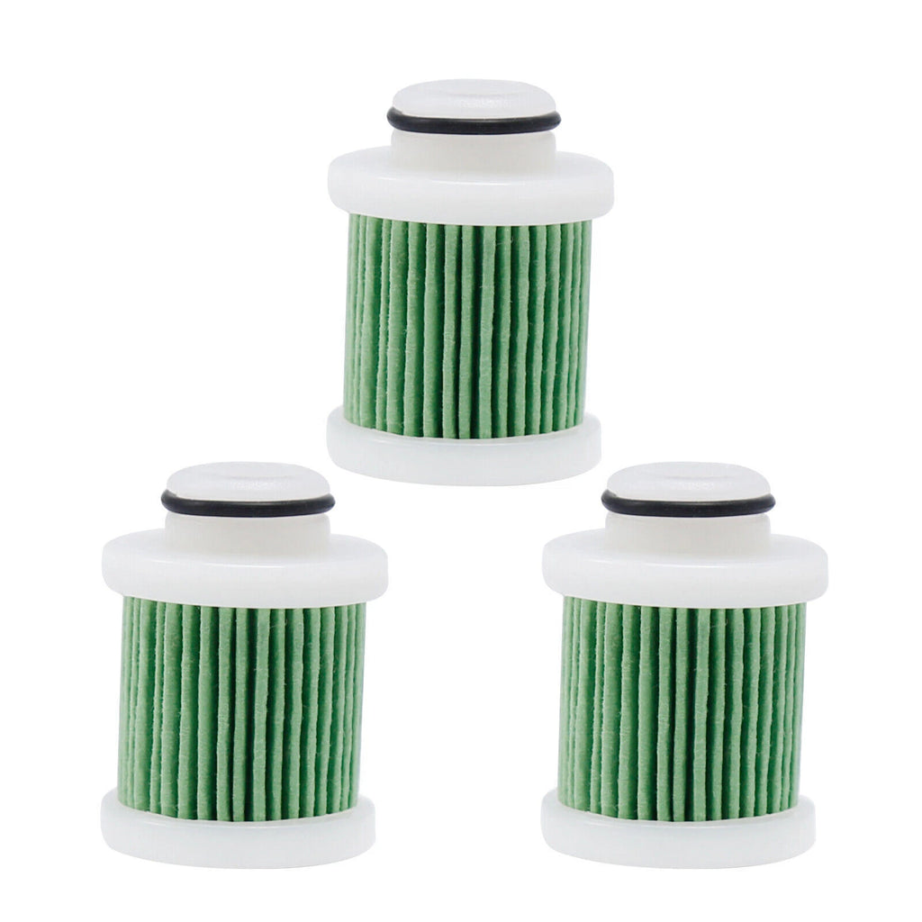 3Pcs Fuel Filter Element for Yamaha F 50-115 HP Outboard (6D8-WS24A-00)