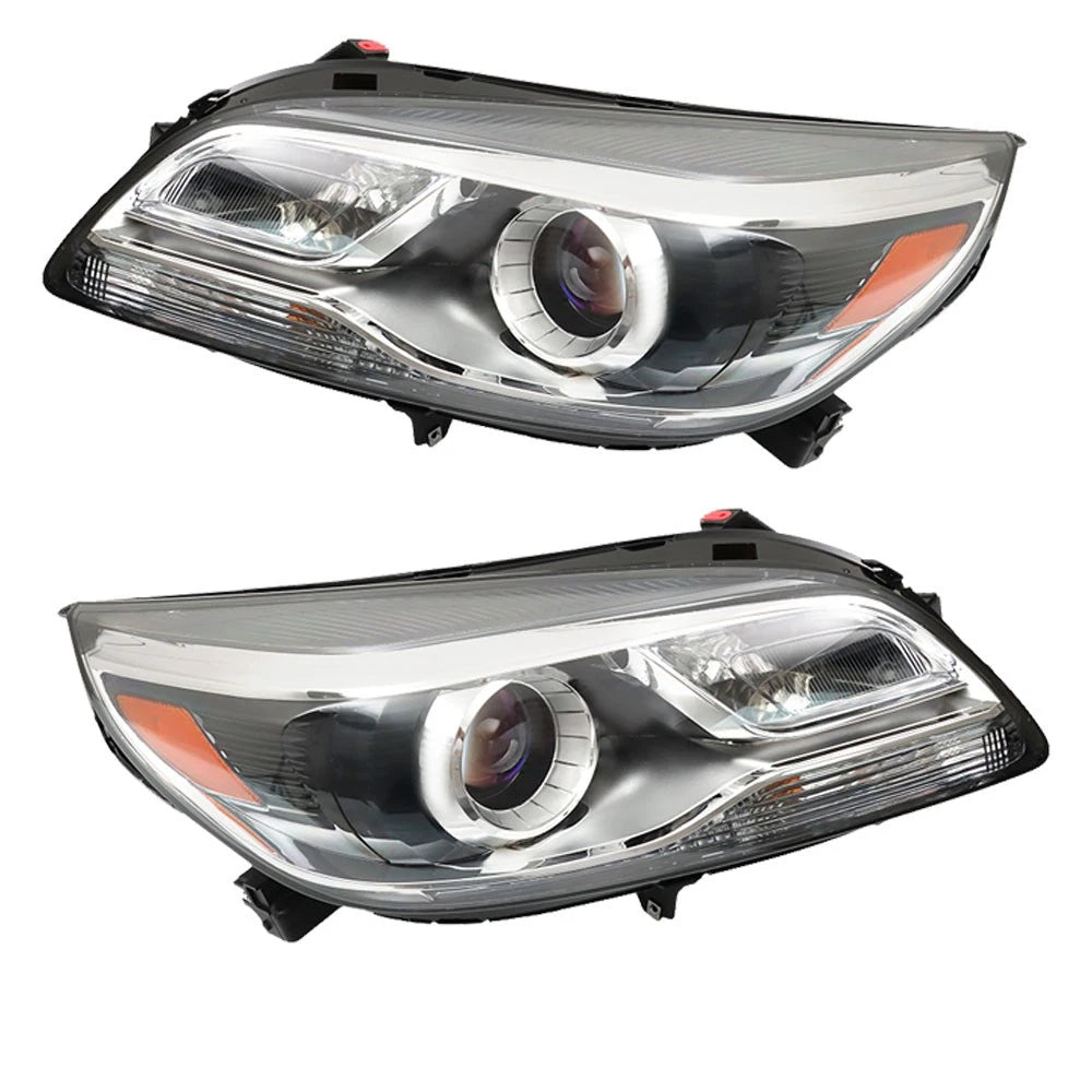 Set of 2 HID Front Headlights for Chevy Malibu (2013–2016)