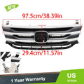 Front Black Grille with Chrome Trim for Honda Odyssey (2011–2013)