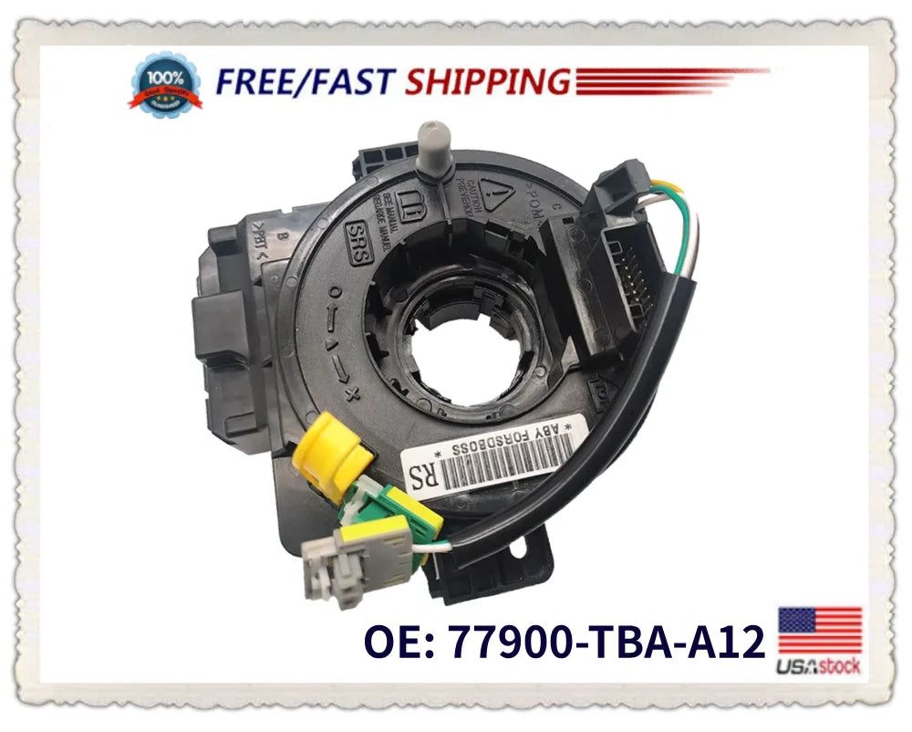 Clock Spring Spiral Cable for Honda Civic (2016–2021) 77900-TBA-A12