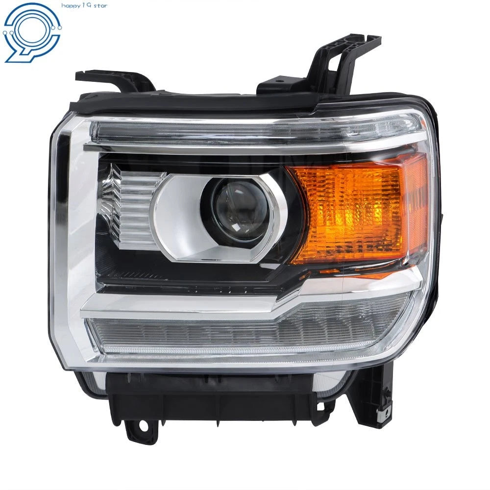 Driver Side HID Headlight with LED DRL for GMC Sierra 2500HD/3500HD (2016-2019)
