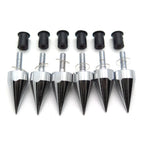 Spike Bolts for Motorcycle Windscreen Fairings License Plate Chrome