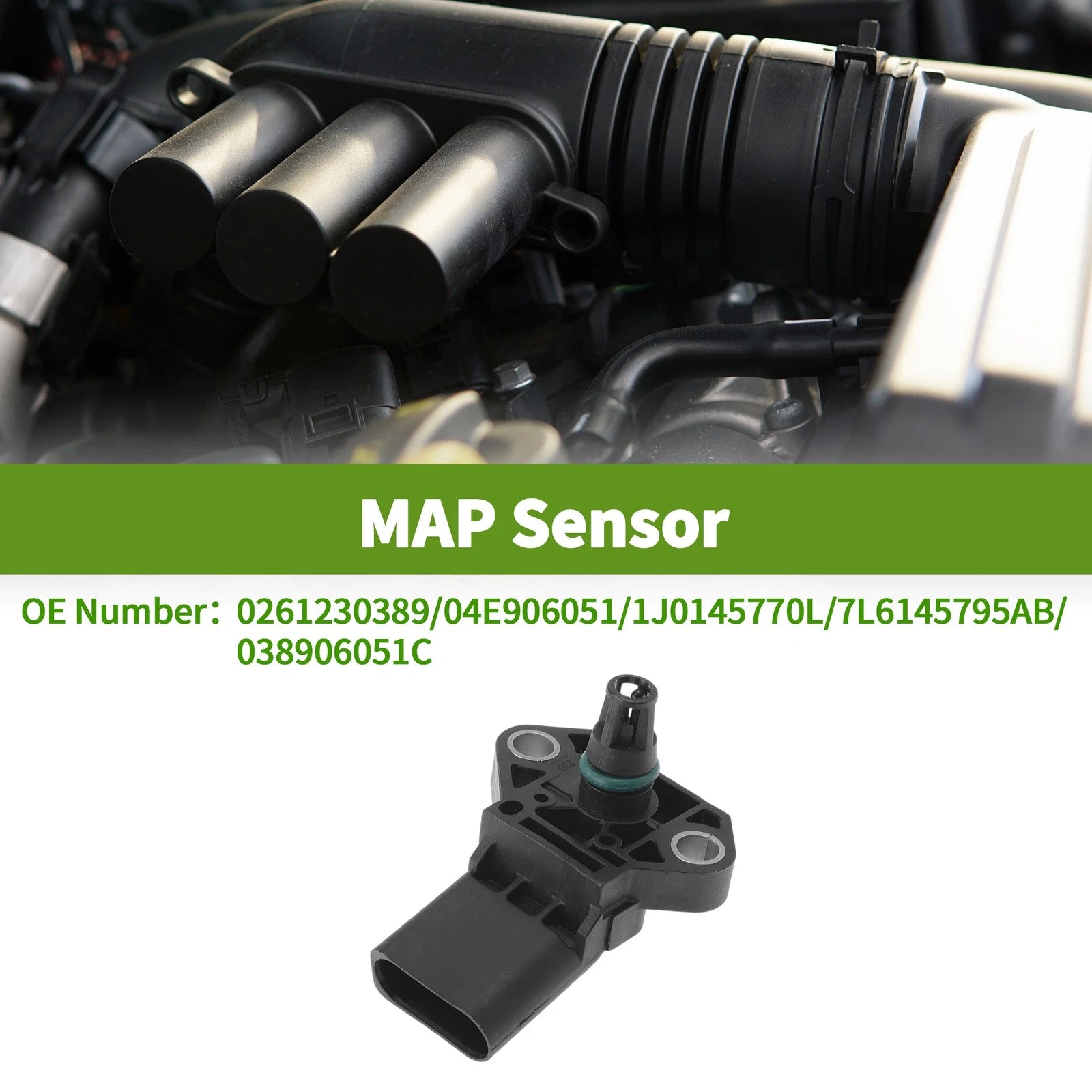 MAP Sensor No.0261230389 for Volkswagen Jetta 2.0 TDI (2009–2010)