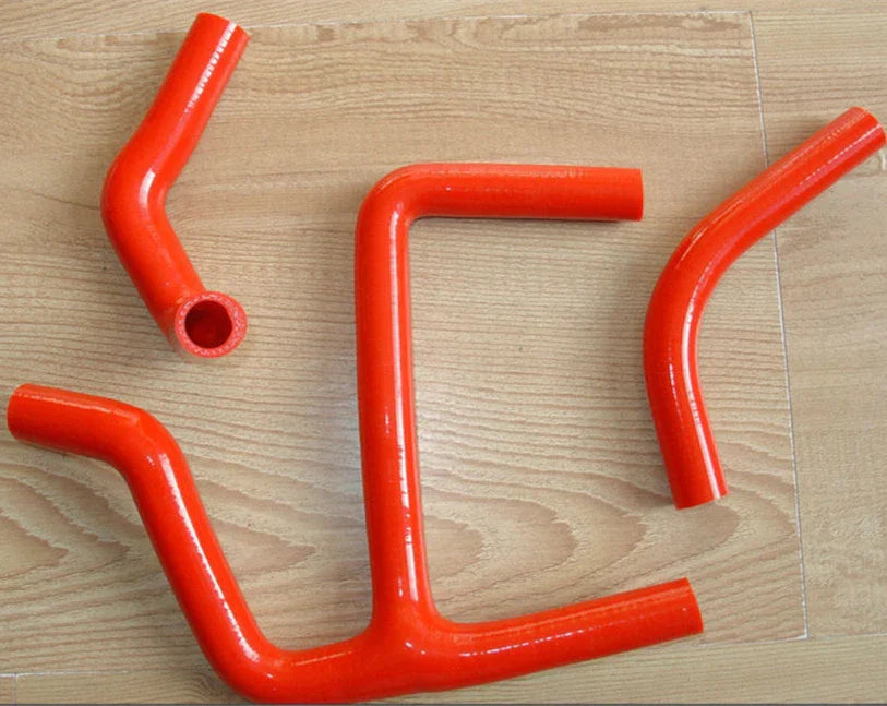 Aluminum Radiator & Red Hose Kit for Suzuki RMZ450 (2008-2015)