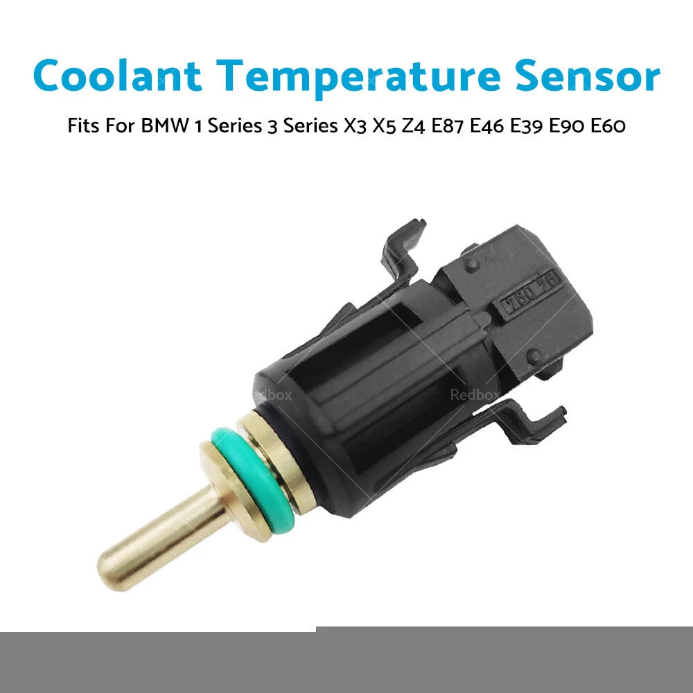 Coolant Temperature Sensor for BMW 1 Series E87 E46 E39 E90 E60 (1997–2019)