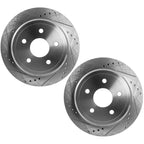 Rear Brake Disc Rotors for Jeep Commander Grand Cherokee (2005–2010)