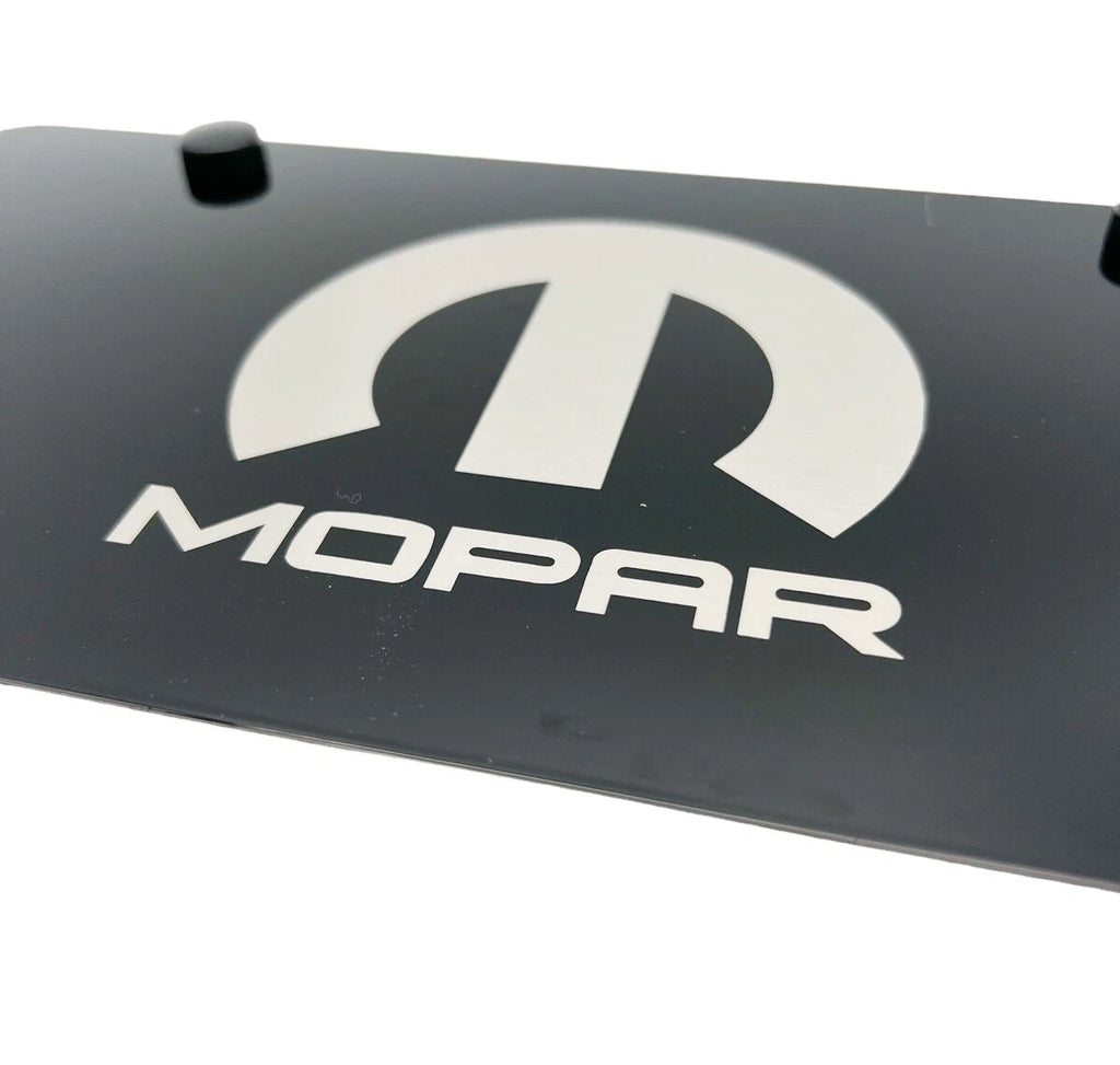 License Plate Frame Replacement for Chrysler Dodge Mopar Script (US Made)