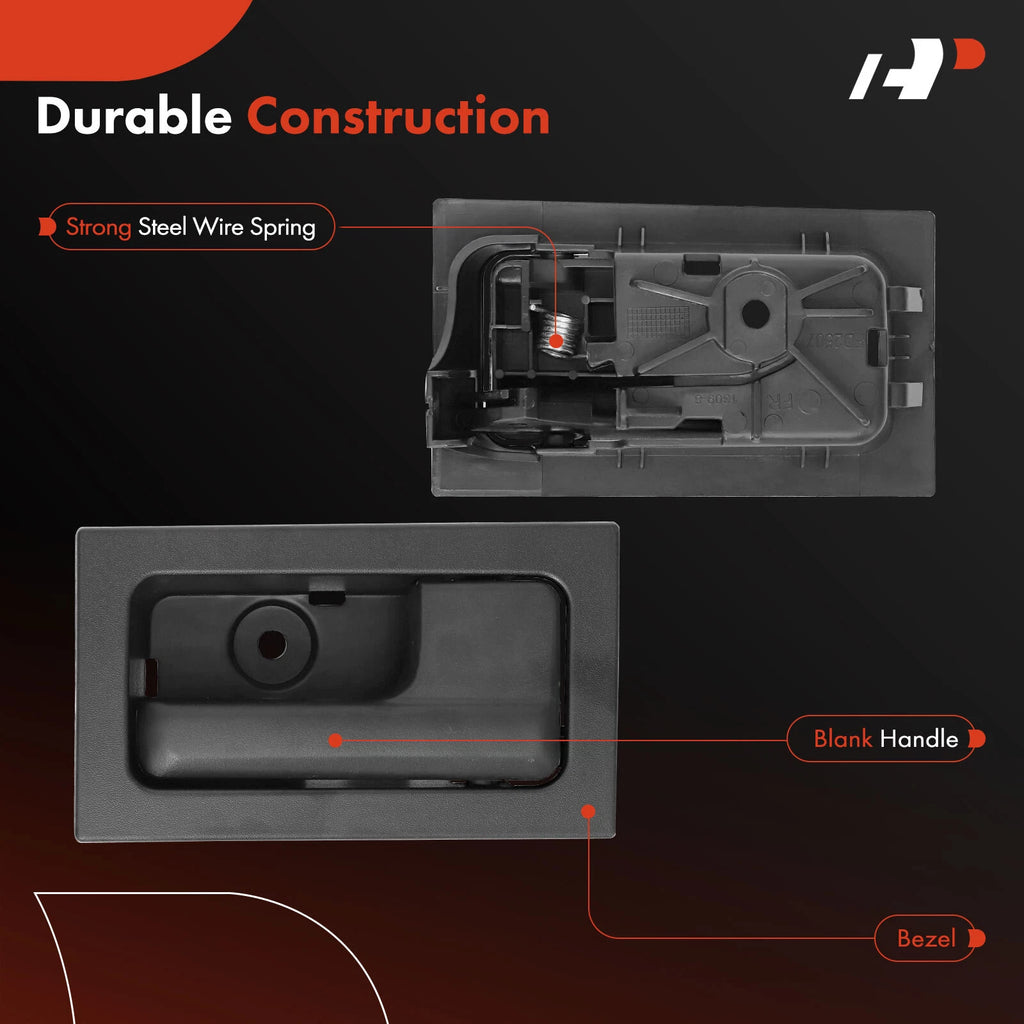 Right Black Interior Door Handle for Ford F-150 (2009-2014)