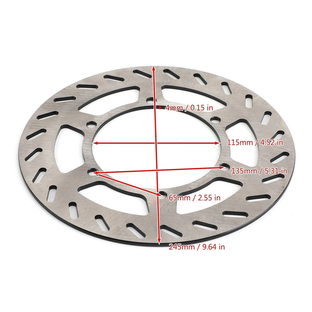 Front Disc Brake Rotor for Yamaha TT250R TT-R250 (1990–1999) 3XP-2582T-00 4TP-2582T-00