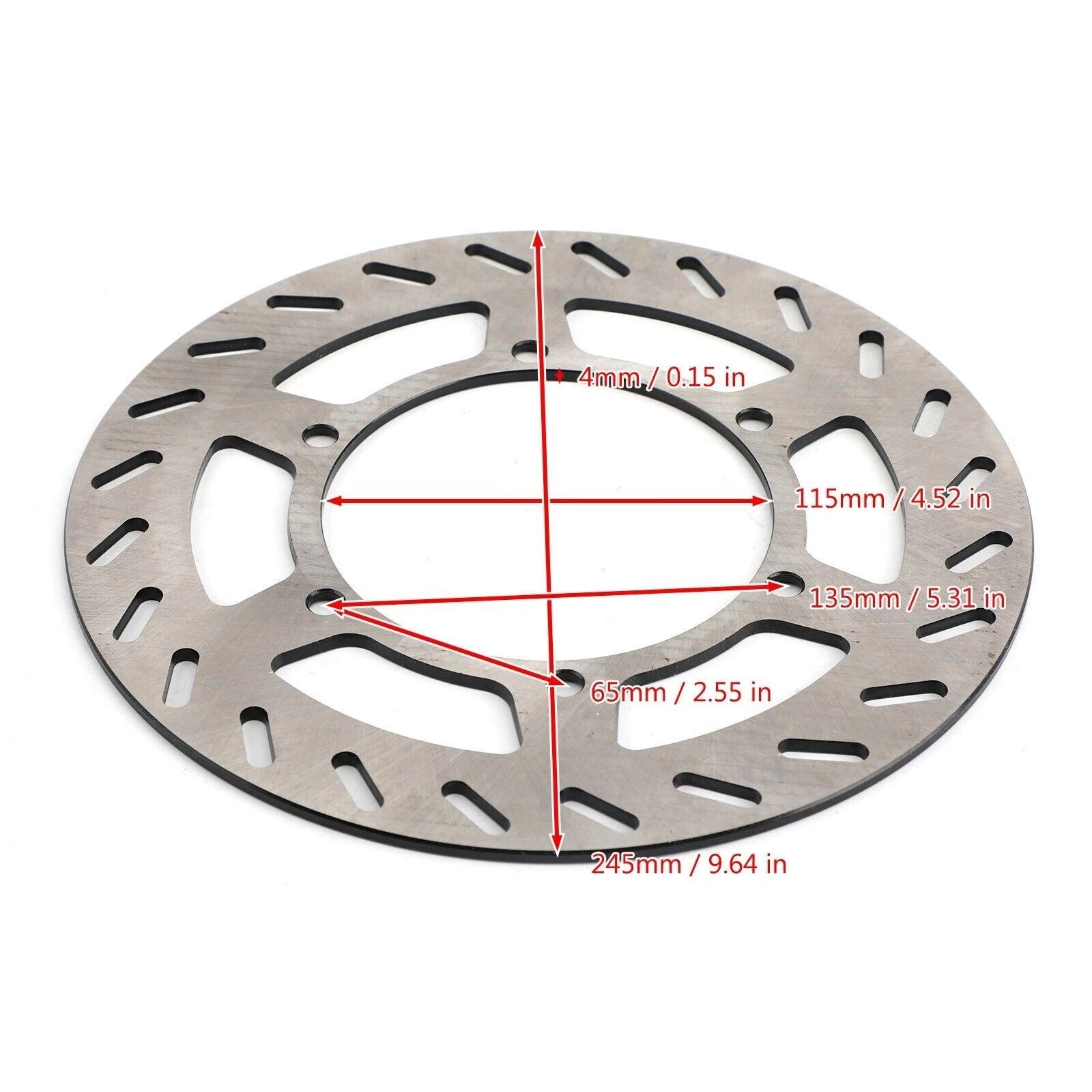 Front Disc Brake Rotor for Yamaha TT250R TT-R250 (1990–1999) 3XP-2582T-00 4TP-2582T-00