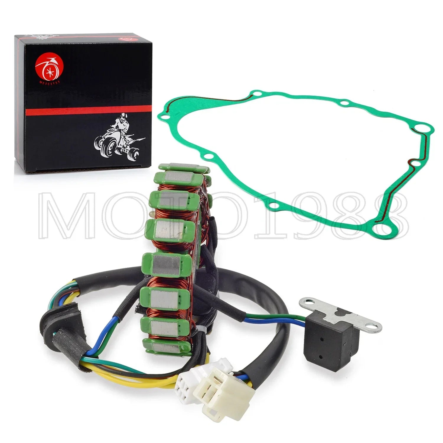 Stator & Gasket for Yamaha Bear Tracker 250 YFM250 2WD (1999–2000)