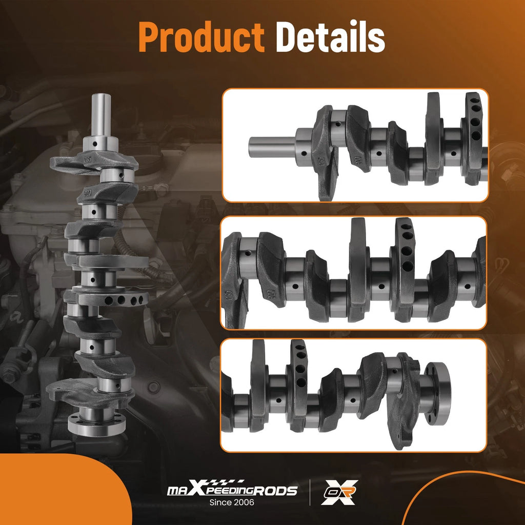 Set of 4 Engine Crankshaft Rods Pistons for Hyundai Kia Optima (G4KD 2.0L) 231112G010
