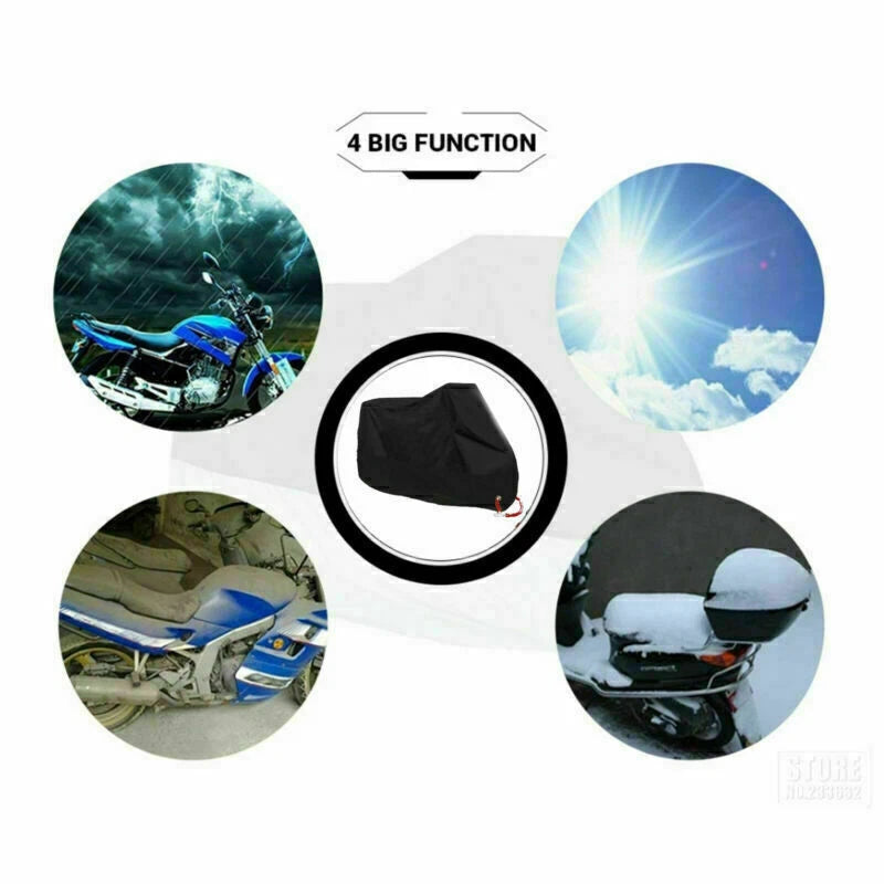 Motorcycle Cover for L 86 in Bike Scooter Waterproof Outdoor Rain Protector