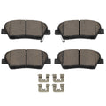 Rear Brake Ceramic Pads for Genesis G80 (2018–2020), Equus (2011–2016)
