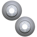 2X Front 324mm Brake Rotors for BMW E60 E61 5-Series