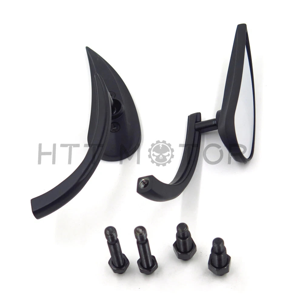 Teardrop Rad II Rearview Mirror for Harley Street Sportster