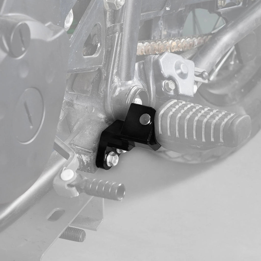 1" Footpeg Lowering Brackets Mount Kit for Kawasaki KLR650 (1987–2018)