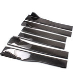 90IN Side Skirt Extension for Universal Car Body Kit Lip Splitters