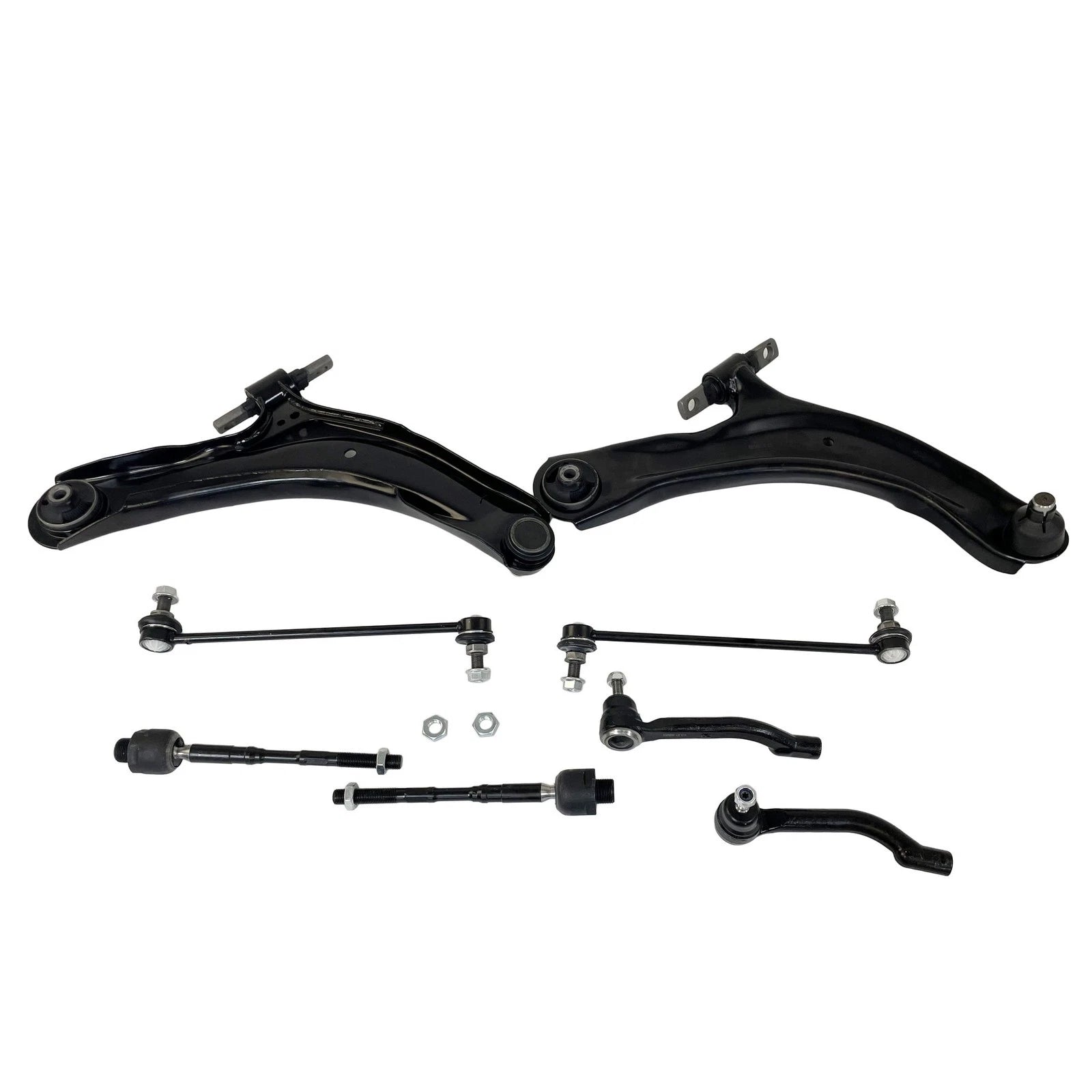 Set of 8 Front Lower Control Arms Sway Bars for Nissan Rogue (2008–2013) K621452