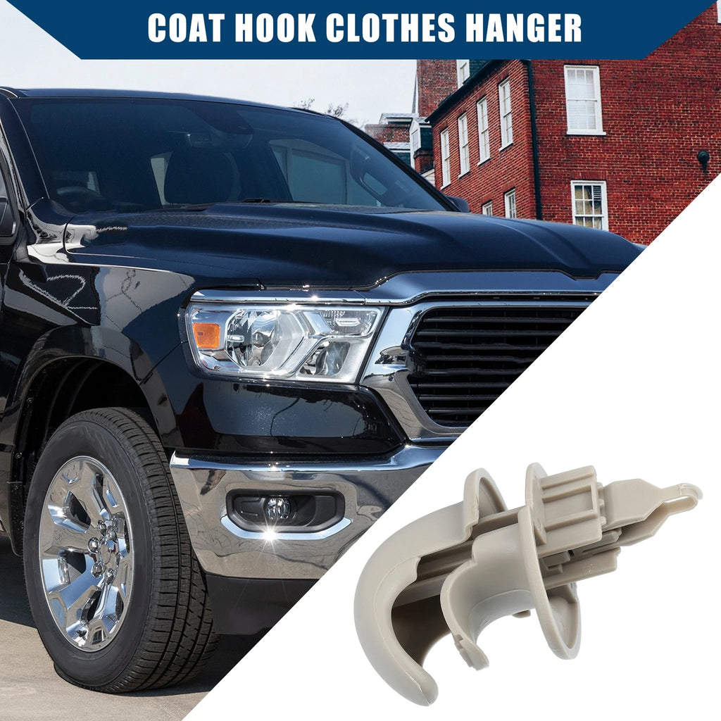 Coat Hook Clothes Hanger for Dodge RAM 1500 2500 (2002–2005) No.5HT25TL2AD Gray
