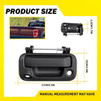 Tailgate Handle for Ford F-150 (2004–2013) Black Textured Lever
