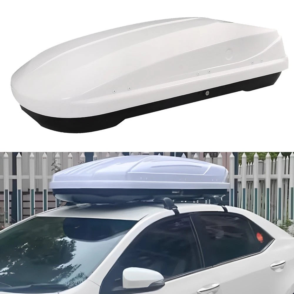 Roof Top Cargo Box for Car (14 ft³, Toolless Install)