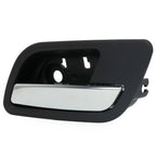 Black and Chrome Interior Rear Right Door Handle for Chevy GMC