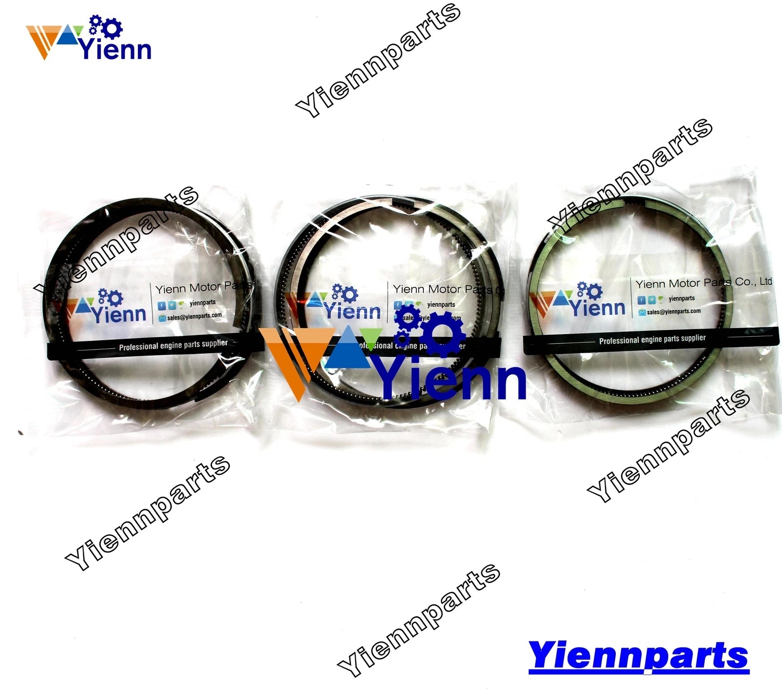 Piston Ring Set D1305 D1305B D1305EBH for Kubota R1-261 (Tractor, Excavator)