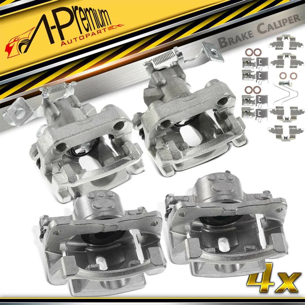 Front & Rear Disc Brake Caliper with Bracket for Toyota Prius (2010–2015)