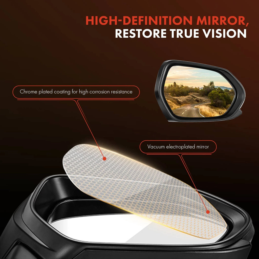 Heated Passenger Power Mirror for Nissan Quest (2011-2017)